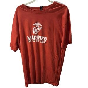 United States Armed Forces U.S. Marine Corps The Few The Proud Men's T Shirt XL